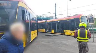 Zderzenie tramwajów na Bielanach