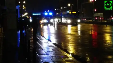 Autobus potrącił pieszą na Czerniakowskiej