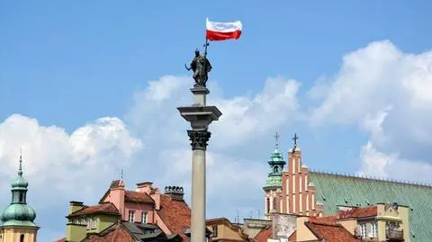 Król Zygmunt świętuje Dzień Flagi 