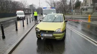 Kolizja u zbiegu Goworka i Spacerowej