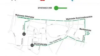 Bieg Powstania Warszawskiego - dystans 5 kilometrów