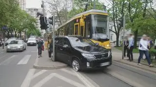 Zderzenie w alei "Soldiarności"