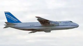 An-124 w Warszawie / fot. Lotniskoch Chopina