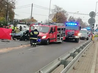 Śmiertelny wypadek w Broniszach