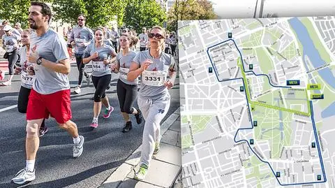 Warszawa znów biega. Zamknięte ulice na Mokotowie i w Śródmieściu