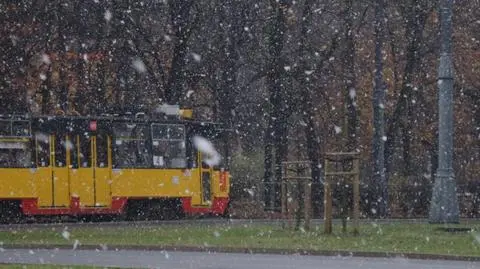 Pierwszy śnieg. Będzie padać do niedzieli