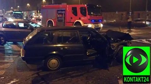 BMW wjechało w BMW na holu... BMW