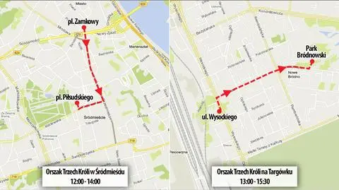 W środę dwa orszaki Trzech Króli: w Śródmieściu i na Targówku