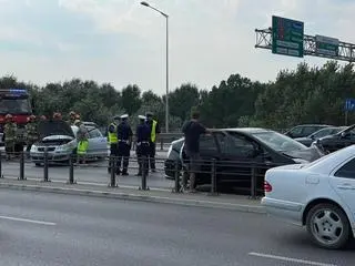 Wypadek na moście Grota-Roweckiego