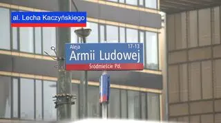 Aleja Armii Ludowej zmieniła nazwę na Lecha Kaczyńskiego