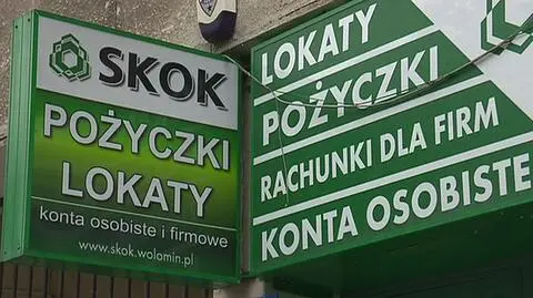 Cztery osoby zatrzymane ws. wyłudzania pożyczek w SKOK-u Wołomin