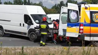 Wypadek na Płochocińskiej