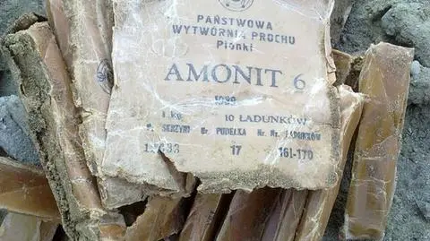 Amonit na budowie metra