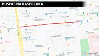 Nowy buspas na Kasprzaka