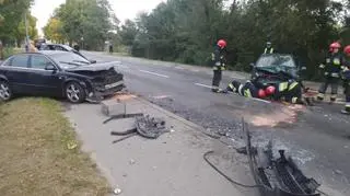 Zderzenie na Płochocińskiej