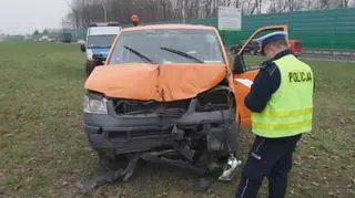 Zderzenie busa z autobusem