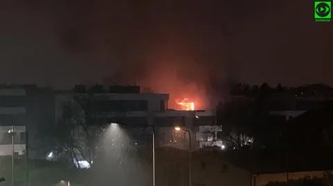 Pożar mieszkania na Ochocie. Trzy osoby poszkodowane