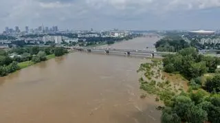 Poziom wody w Wiśle jest coraz wyższy