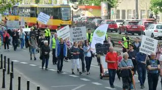 Protest przeciwko obwodnicy