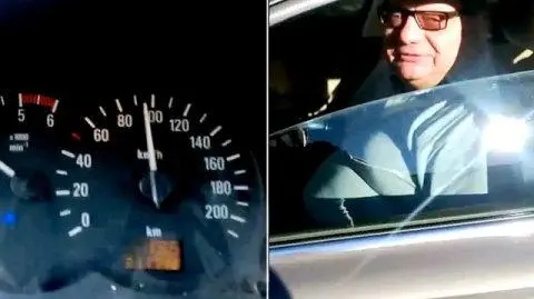 Ryszard Kalisz 100 km/h w terenie zabudowanym. "Niech pan da spokój"