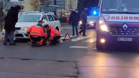 "Potrącił kobietę na oznakowanym przejściu dla pieszych"
