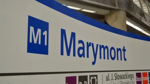 "Wpadł pomiędzy wagon a peron". Metro jeździło wahadłowo