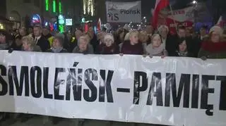 Marsz przeszedł przed Pałac Prezydencki