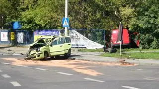 Wypadek na Pradze Południe