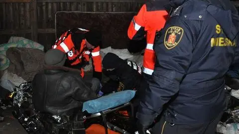 Od nastania mrozów strażnicy znaleźli już trzy martwe osoby