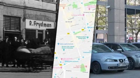 Nieznany film z getta. Cień, szyld, mur... Zygmunt Walkowski odnalazł te miejsca