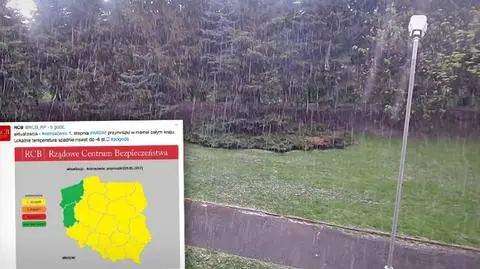 Śnieg w maju. Ostrzeżenie przed przymrozkami