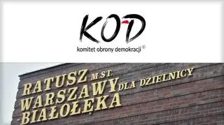 KOD o konflikcie na Białołęce