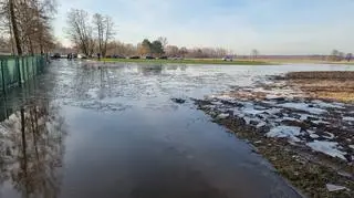 Podtopienia w miejscowości Młynarze na Mazowszu