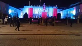 Iluminacja pałacu