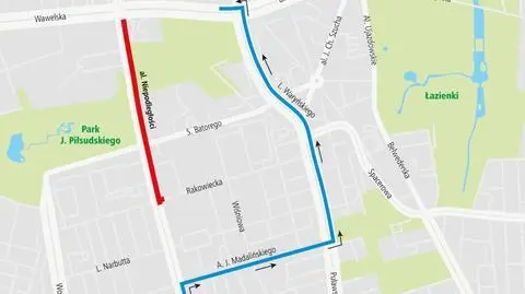 Będzie weekendowe frezowanie w alei Niepodległości