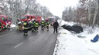 Wypadek na Szosie Lubelskiej