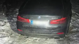 Policjanci odzyskali skradzione BMW