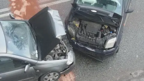 Wypadek na Wybrzeżu Helskim. Dwie osoby poszkodowane