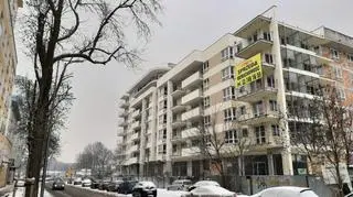 Niedokończony blok na Borzymowskiej 