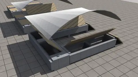 Nowoczesne meble-stragany staną na Filtrowej