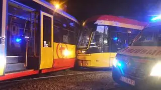 Zderzenie tramwajów na Woli