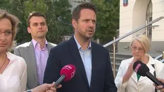 Trzaskowski o chaosie przestrzennym