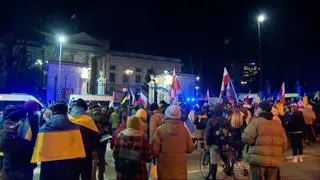 Wtorkowa manifestacja przed ambasadą Rosji