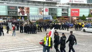 Protest przedsiębiorców w Warszawie