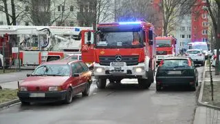 Pożar w przedszkolu na Olbrachta