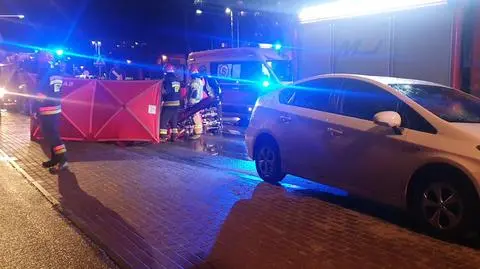 Wypadek na przejściu dla pieszych. "Kobieta z poważnymi obrażeniami"