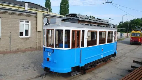 Na wakacje przyjechał z Krakowa. Zabytkowy tramwaj zaczyna wozić pasażerów