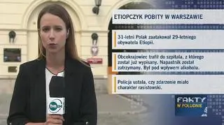 Pobicie Etiopczyka