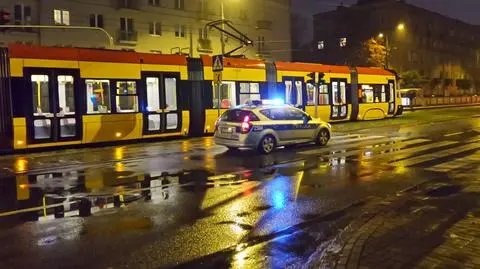 Tramwaj potrącił pieszego na Żoliborzu