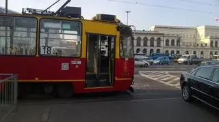 Kolizja z tramwajem